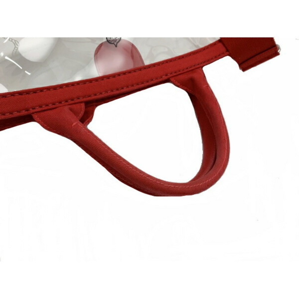 Prada Vinyl Clear Canapa Handbag